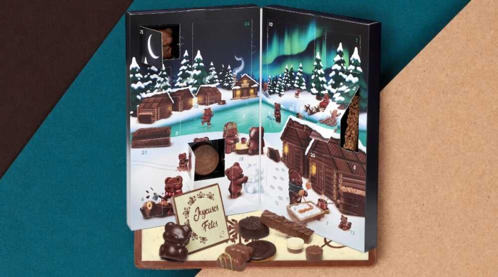 oursons calendriers de l'avent Caffet