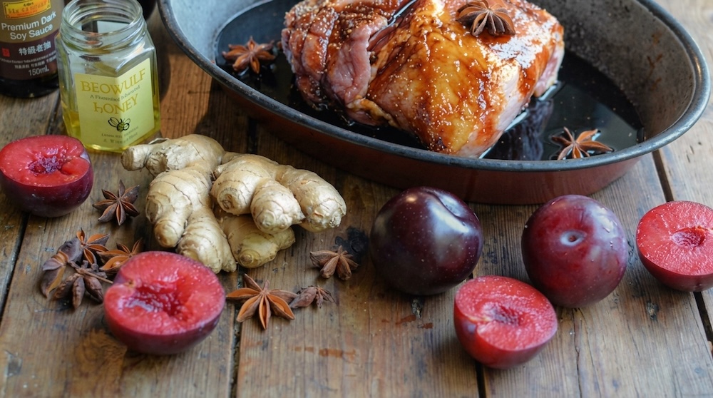 prune recette de porc