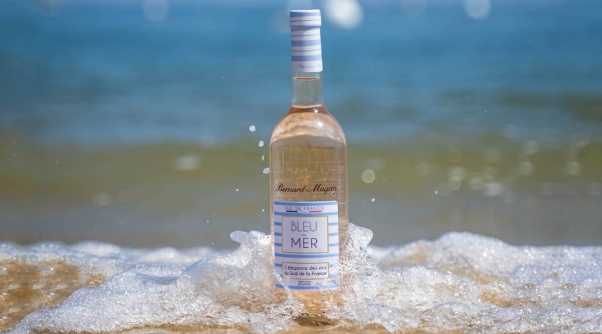 Bleu de Mer : 5 ans de soleil en bouteille avec Bernard Magrez