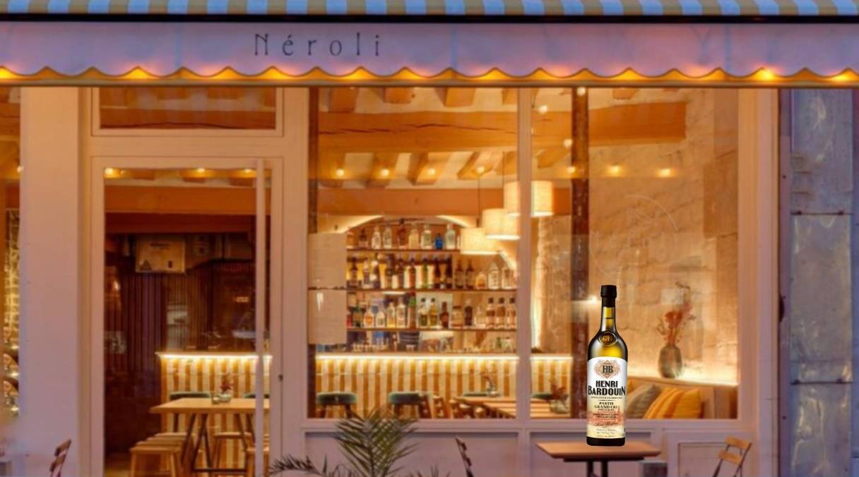 Néroli X Pastis Henri Bardouin, le goût de Méditerranée à Paris