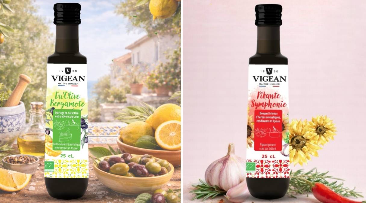 Vigean : 2 huiles aromatiques bio et 5 recettes, de l’entrée au dessert