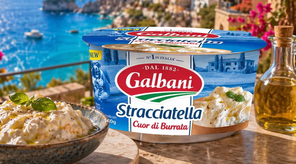 Galbani célèbre la belle Italie avec ses gammes gourmandes