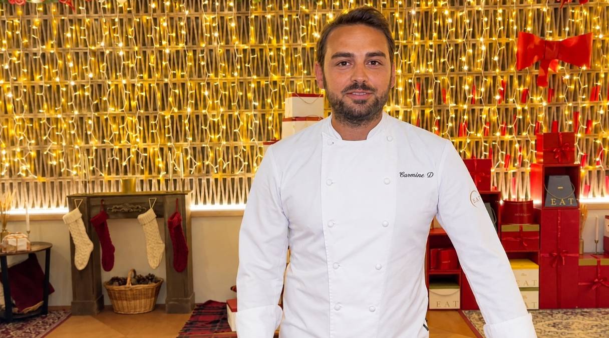 Avec le chef Carmine Police, à Eataly Paris Marais